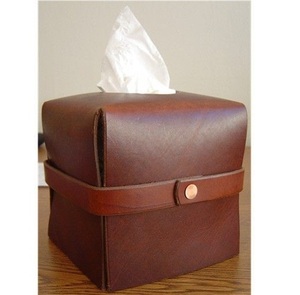 Boîte à mouchoirs en cuir pour salon, boîte d'extraction de papier haut de gamme, boîte de rangement pour serviettes en papier ménagères, de qualité supérieure - Product Image 6