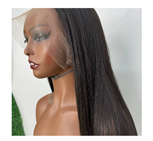 Mejores ventas Frontal Glueless Full Lace Brazilian Virgin pelucas Original venta al por mayor recto de calidad superior para encaje transparente - Product Image 1