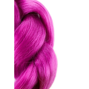 ผมเปียสังเคราะห์สีม่วงสีที่สง่างามสำหรับอุปกรณ์ดัดผม - Product Image 5