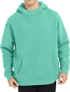 Sweat à capuche de qualité supérieure surdimensionné impression personnalisée polaire coton personnalisé poids lourd 500 GSM avec tissu pur doux et confort disponible - Product Image 5