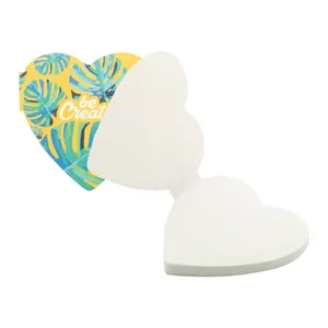 Portapapeles con Forma de Corazón CreaStick, Bloc de Notas Promocional Personalizado - Product Image 1