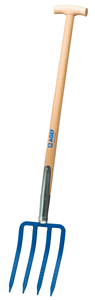 Forca per Vangare a 4 Denti con Manico a T da cm. 80 - Product Image 1