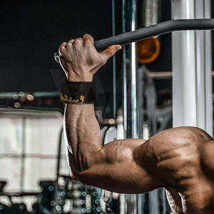 Entrenamiento de fuerza Tirando Entrenamiento Gimnasio Levantamiento de pesas Ganchos 2025 Cómodo Soporte de muñeca Ganchos de elevación - Product Image 6