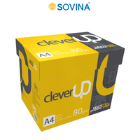 Grosir Clever up kertas fotokopi A4 80 Gsm 92% putih 210X297mm desain hutan pinus