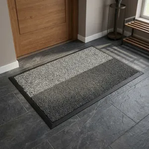 <b>Double</b> Moisture Absorbent Entrance <b>Door</b> <b>Mat</b> with TPE Anti-Slip Backing - Product Image 1