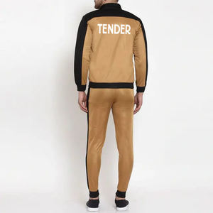 Chándal de dos piezas transpirable de talla grande para hombre profesional, precio razonable, venta al por mayor, ropa para correr para adultos, temporada de invierno - Product Image 2