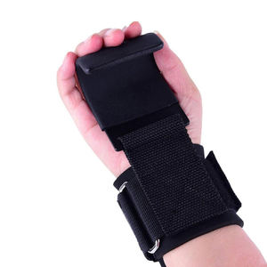 Best Fitness Weight Lifting Hook <b>Gym</b> Fitness Training Grips <b>Straps</b> Wrist Support Weights Power Hook - Product Image 1