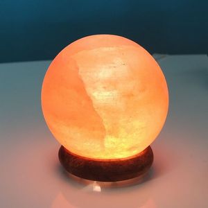 Lampe Globe en Sel Rose de l'Himalaya Fabriquée avec Soin Équilibre l'Énergie et Améliore le Calme Décoration Apaisante. - Product Image 3