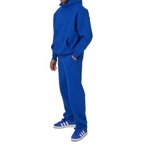 Nouveau style 2025 Baggy Fleece Jogging Survêtement Ensemble Surdimensionné À Capuche Pantalon De Survêtement En Gros Personnalisé OEM service - Product Image 6