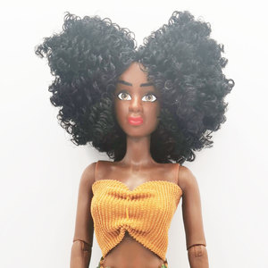 Muñeca Africana desnuda personalizada, juguete de piel negra, 11,5 pulgadas, venta al por mayor - Product Image 4