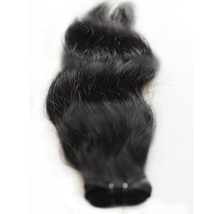 Meilleures ventes d'extensions de cheveux indiennes TEMPLE 100%, non traités, prix de gros, MACHINE, DOUBLE trame, paquets et perruques, fabricant - Product Image 4