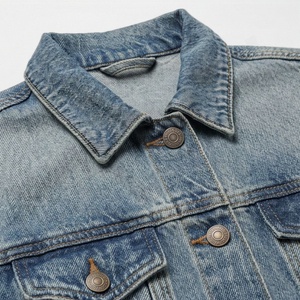 Veste en jean pour femme époustouflante, boutonnée sur le devant, coupe ajustée, taille ajustable, look simple et élégant, mode quotidienne, tendance moderne de la rue - Product Image 4