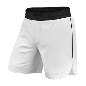 Shorts de Muay Thai et MMA personnalisés, lavés, extensibles, légers, respirants, durables, à séchage rapide, anti-rétrécissement, pour l'entraînement de combat, unisexe - Product Image 6
