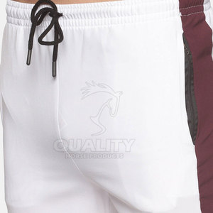 Pantalones cortos de entrenamiento para hombre más vendidos 100% algodón cintura media patrón sólido uso informal ecológico gran oferta - Product Image 4