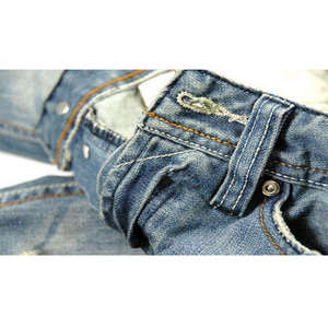 New Style Casual <b>Men's</b> High <b>Waisted</b> Breathable Eco-Friendly Denim <b>Jeans</b> with Customized Options - Product Image 4