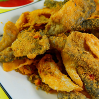 SNACK HOT 2023 PERFORMANCE PERSONNELLE Peau de poisson frit avec sauce aux œufs salés PROFIT ÉLEVÉ PROFIT SANS CONSERVATION