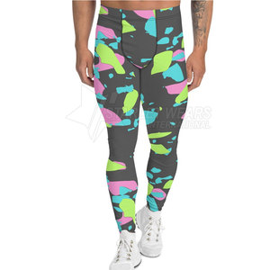 Legging de compression slim pour homme de qualité supérieure pour un style de vie actif - Vêtements de sport respirants à séchage rapide et écologiques - Product Image 4