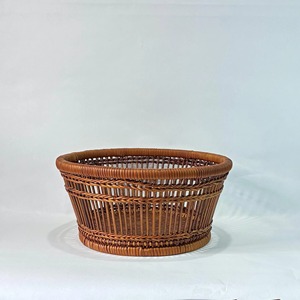 Cestas de Almacenamiento Multifuncionales Modernas y Ecológicas de Ratán Natural Tejido a Mano, Diseño Circular, Marca Artex Green Earth, Hechas en Hanói - Product Image 1