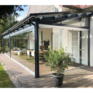 Precio DE FÁBRICA DE EXPORTACIÓN DE China, gran oferta, pérgola de aluminio motorizada de gama alta personalizada de alta calidad, terraza acristalada moderna para exteriores - Product Image 5