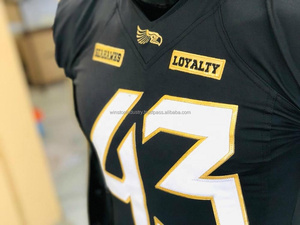 <b>Light</b> Weight American <b>Football</b> Uniform Breathable Comfortable Men Sports Wear American <b>Football</b> Uniform - Product Image 4