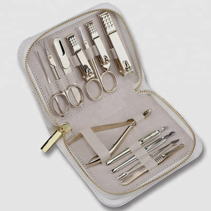 OEM Factory's Quality Choice Hot Sales 11 Pcs Nail <b>Cutter</b> <b>Cuticle</b> Clippers Manicure Set Custom Logo Best Light Professional - Product Image 5