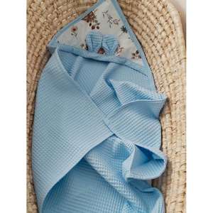 Manta y toalla unisex para bebés, diseño de impresión personalizado, manta envolvente de algodón 100% para bebés, precio barato al por mayor - Product Image 6