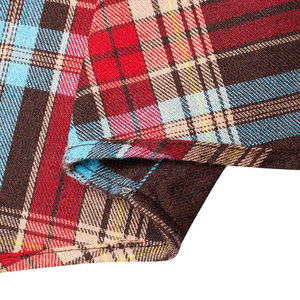 Camisas de Franela al por Mayor OEM con Logotipo Personalizado, Camisas de Franela de Manga Larga para Hombre en Tallas Grandes - Product Image 6