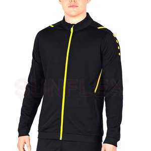 เสื้อแจ็คเก็ตซิปสำหรับผู้ชายทรงสลิมฟิตสำหรับกิจกรรมกลางแจ้ง ดีไซน์สปอร์ต คอตั้ง พร้อมโลโก้ด้านหน้า ระบายอากาศได้ดี กันน้ำ เป็นมิตรต่อสิ่งแวดล้อม - Product Image 5