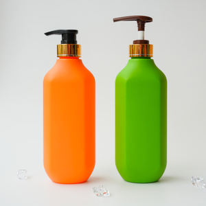 Bouteille en plastique HDPE 500ml avec pulvérisateur à pompe pour shampooing revitalisant Gel douche nettoyant pour le visage Lotion de soin du corps 2025 ans vente - Product Image 6