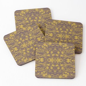 Posavasos decorativos impresos de fábrica, posavasos de Acacia con soporte, posavasos personalizados para beber té, forma y tamaño en Star Crafts India - Product Image 5