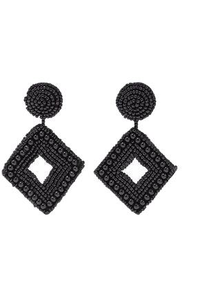 2025 tendencia nueva joyería de moda pendientes bordados pendientes de cuentas hechos a mano para mujeres y niñas de la India pendiente de fiesta - Product Image 3