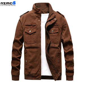 Nueva mejor venta al por mayor de invierno largo recubierto sin cuello a prueba de viento chaqueta de mezclilla Casual de los hombres de bajo precio de color personalizado - Product Image 2