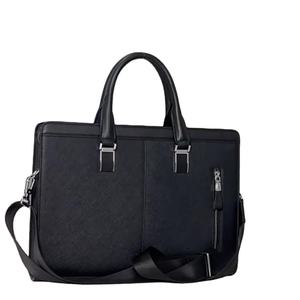 Nuevo Maletín de Negocios de Diseño para Hombre, Portátil, de Lujo, de Microfibra, Impermeable, con Logotipo Personalizado, para Oficina - Product Image 2