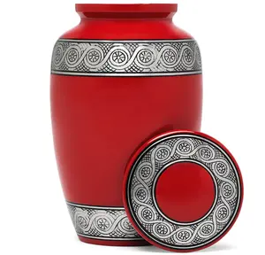 Urna Estilo Americano para Adultos, Artesanía Increíble, Color Personalizado, Capacidad de 200 Pulgadas Cúbicas, Acabado de Alto Brillo, Hecha a Mano en Uttar Pradesh - Product Image 1