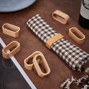 Anillos de Servilleta de Madera con Diseño de Calabaza, Ecológicos, para Otoño, Decoración de Mesa, para Fiestas de Acción de Gracias, Eventos, con Logotipo Personalizado - Product Image 5