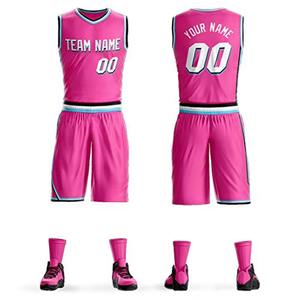 ชุดบาสเก็ตบอลแบบกลับด้านได้ ออกแบบเองได้ สำหรับชุดกีฬา - Product Image 1