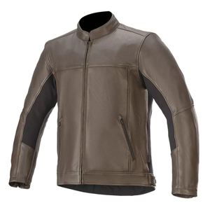Veste de moto haute performance classique en cuir véritable noir pour homme Protections approuvées CE Veste de moto de course - Product Image 3