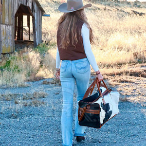 Quantité en vrac Service OEM Sacs en cuir de vachette Sacs en cuir de vachette de couleur personnalisée haute performance Sacs en cuir de vachette - Product Image 3