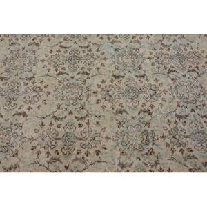 Alfombra de lana turca Vintage 44x78 pies Beige marrón alfombra de Área diseño de retazos respaldo de látex pasillo rectangular para sala de estar alfombra de noche - Product Image 5