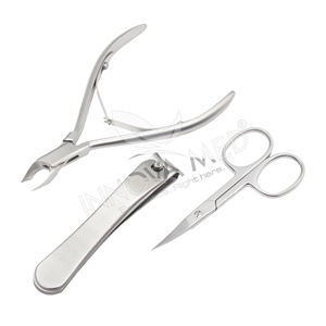 Customized 3 pcs <b>nail</b> care set clipper & scissors made in Pakistan <b>nail</b> care tools free sample 2025 best selling <b>nail</b> tools - Product Image 3