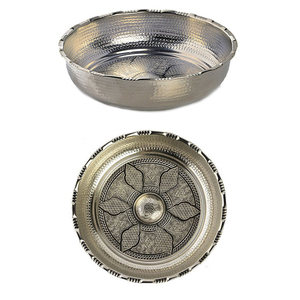 Tazón de Hammam al por Mayor, Estilo Excelente, Tazón de Ducha de Cobre y Cromado - Product Image 6