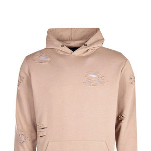 OEM Clothing Manufacturers Custom Acid Washed Distressed <b>Hoodie</b> For Men Customized Color <b>Long</b> Sleeve Men's <b>Oversized</b> Hoodies - Product Image 4