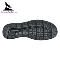 Usine de semelles Jinjiang : Vente en gros de semelles athlétiques en EVA durables et légères, design antidérapant élégant pour hommes, marque Wolf personnalisée