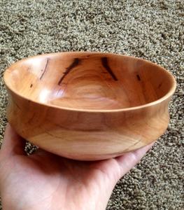 Tazón de Madera Natural Ecológico, Desechable, Hecho a Mano, de Lujo, Clásico, Apto para Lavavajillas, para Ensaladas, Sopas, Arroz, Cocina y Restaurante - Product Image 1