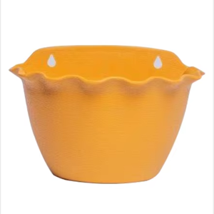 Pot de fleurs rond suspendu pour une utilisation intérieure/extérieure ajoute une touche élégante à votre jardin ou votre maison - Product Image 1