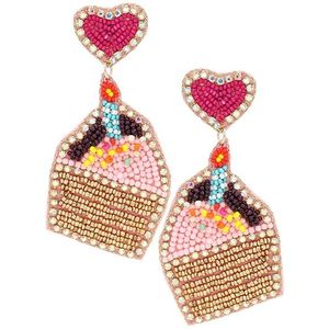 Perles de rocaille de haute qualité pour broderie perlée, motif goutte de gâteau, design élégant fait main, touche fantaisie et tendance, unisexe, pour fêtes et mariages, Inde - Product Image 1