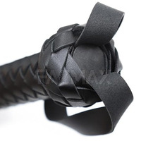 Fazmax Corporation Jouets coquins exotiques, Petites fouettes en cuir à pompons dispersés pour fétichisme masculin, fessées, bondage, fouet de dressage