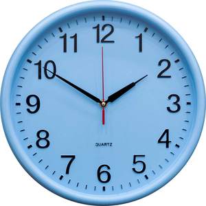 Discover the Timeless Elegance of the 3011 Series Light <b>Blue</b> <b>Wall</b> <b>Clock</b>-a Stylish Addition to Your Home decor - Product Image 1