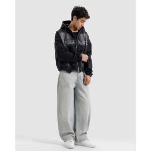 Fabricant de jeans en denim 100% coton brodé personnalisé unisexe - Product Image 2