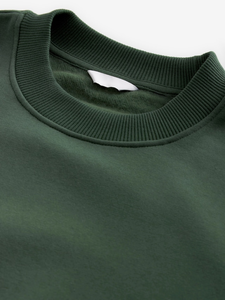 Sudadera OEM de alta calidad Sudadera de cuello redondo Jersey de manga larga Ropa de calle informal Sudadera unisex Color sólido - Product Image 6